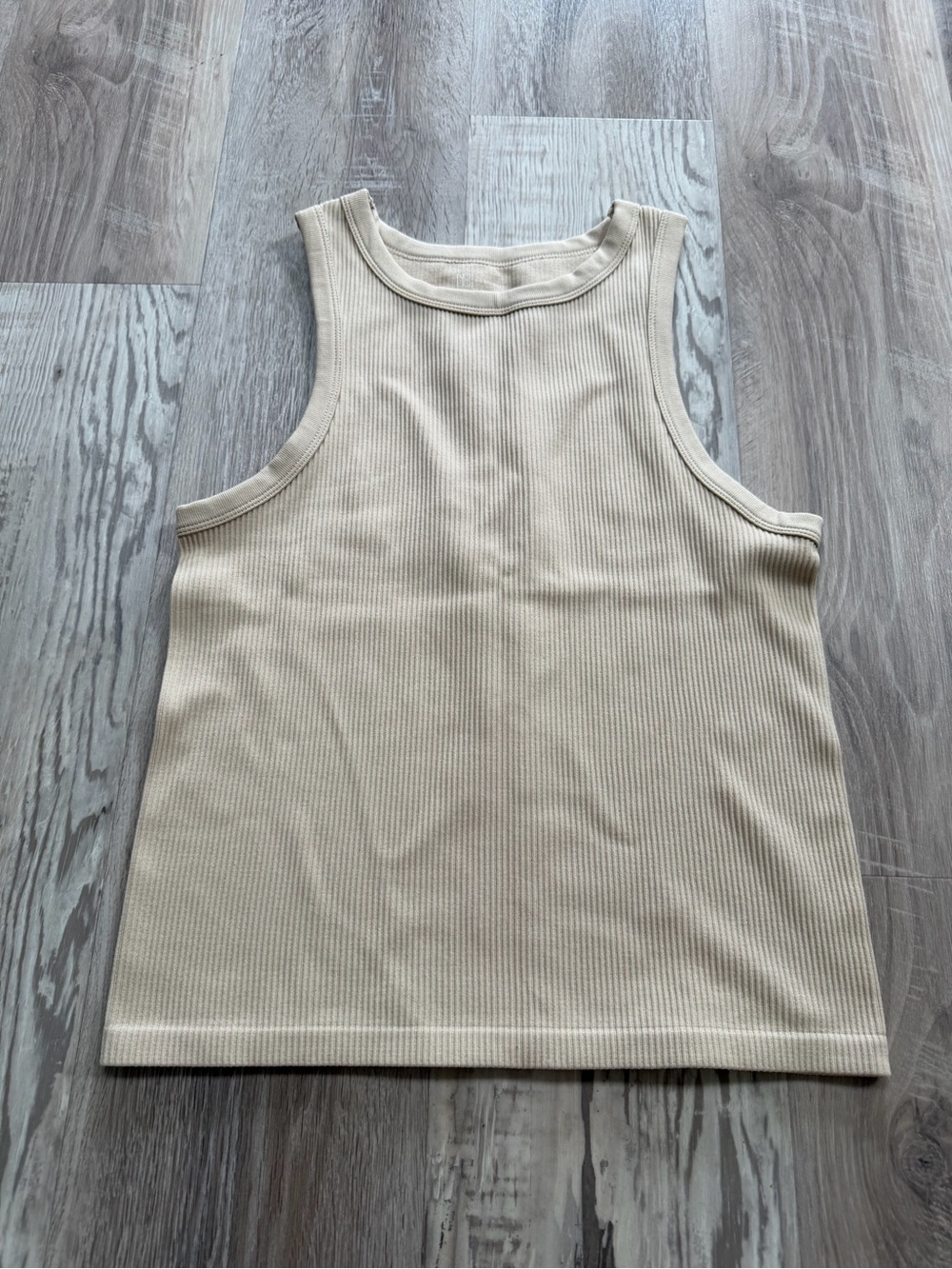 Women’s Ribbed Tank Top - Cream
